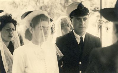 1949 - Teffi Smolensk and Miriam Hilb wedding in 1949. Haifa
Keywords: [weddings]