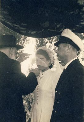 1949 - Teffi Smolensk and Miriam Hilb wedding in 1949. Haifa
Keywords: [weddings]